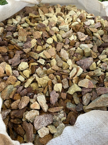 Златолит персиковый декоративная каменная крошка купить в Вологодской области