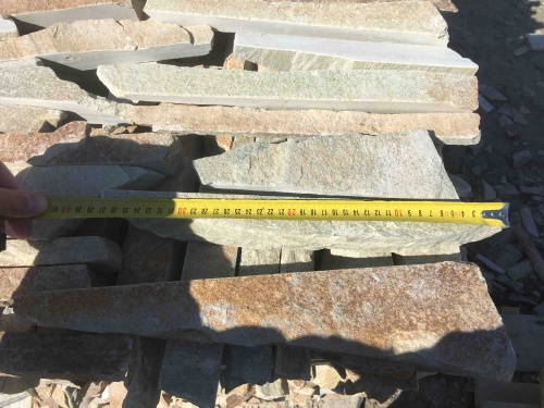 Горбушка златолит золотистый для облицовки купить в Вологодской области