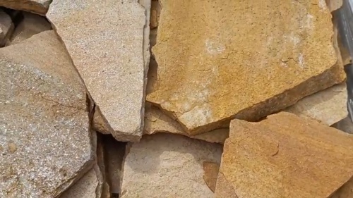 Плитняк златолит жёлтый для фасада 1,5-3 см купить в Вологодской области