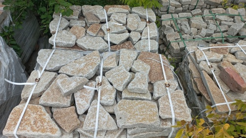 Гранитный плитняк галтованный для парковки купить в Вологодской области