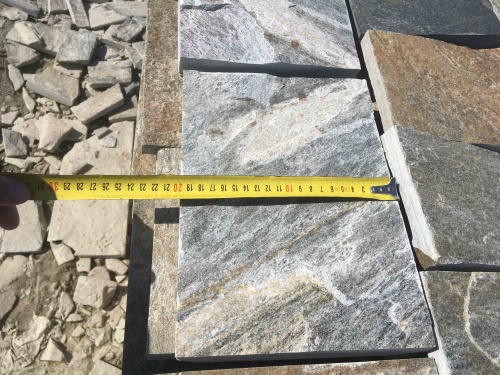 Плитка пилёная златолит Уральский для фасада купить в Вологодской области