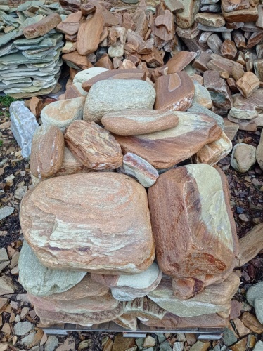 Златолит жёлтый, жёлто-зелёный глыбки и валуны для ланшафтного дизайна купить в Вологодской области