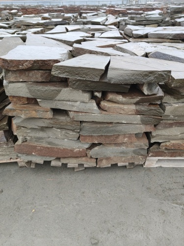 Плитняк песчаник серо-зелёный для мощения 60-65 мм купить в Вологодской области